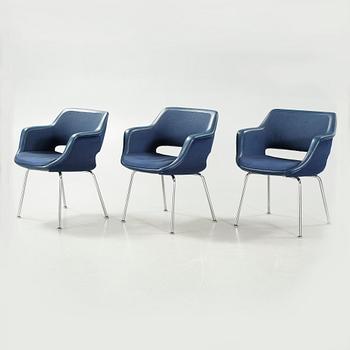 STOLAR, 3 st, "557/558"/"Kilta", Olli Mannermaa för Martela Oy, Finland, 1960-tal.