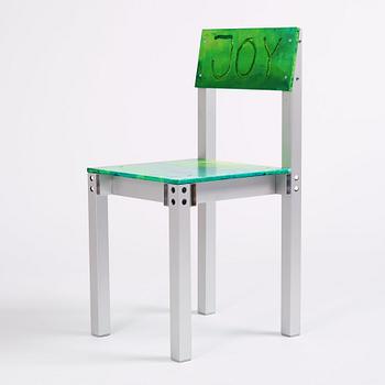 Fredrik Paulsen, stol, unik, "Chair One Open Air, The Diamond Seat", JOY, 2024.