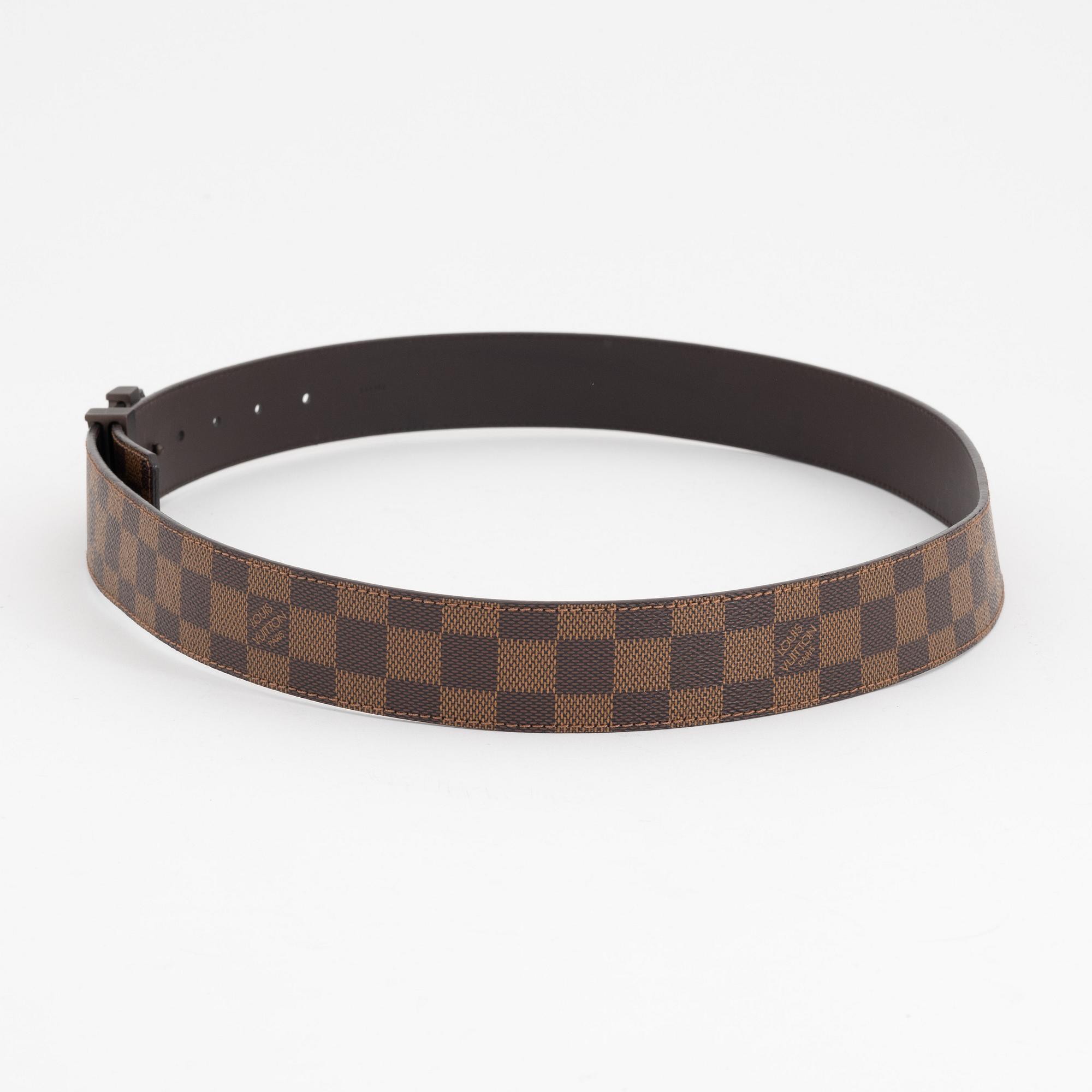 Louis Vuitton, skärp, "LV Initiales", storlek 100, 2011.