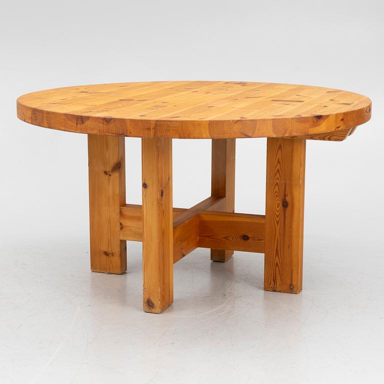 A dining table, 1970s.