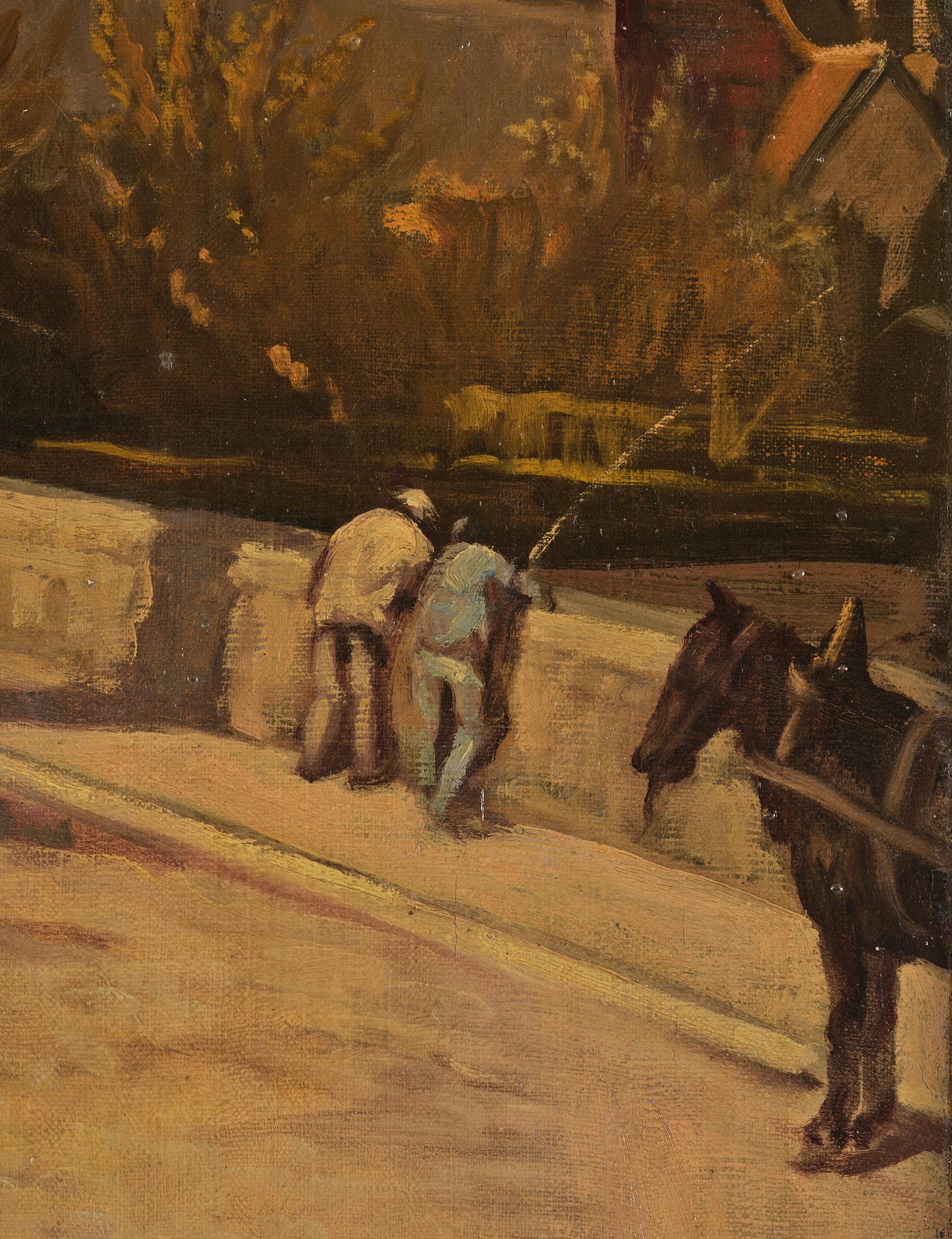 Émile Bernard, "Paysage de Tonnerre".