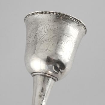 SUPKOPP, silver, Anders Hjulström, Köping, 1809. Vikt 40 g.