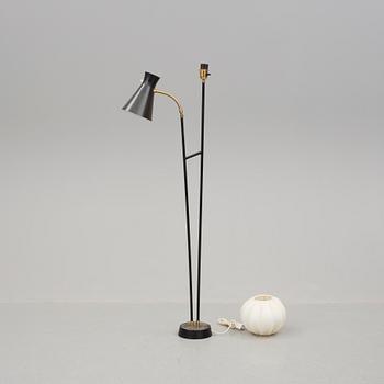 GOLVLAMPA, 1950-tal.