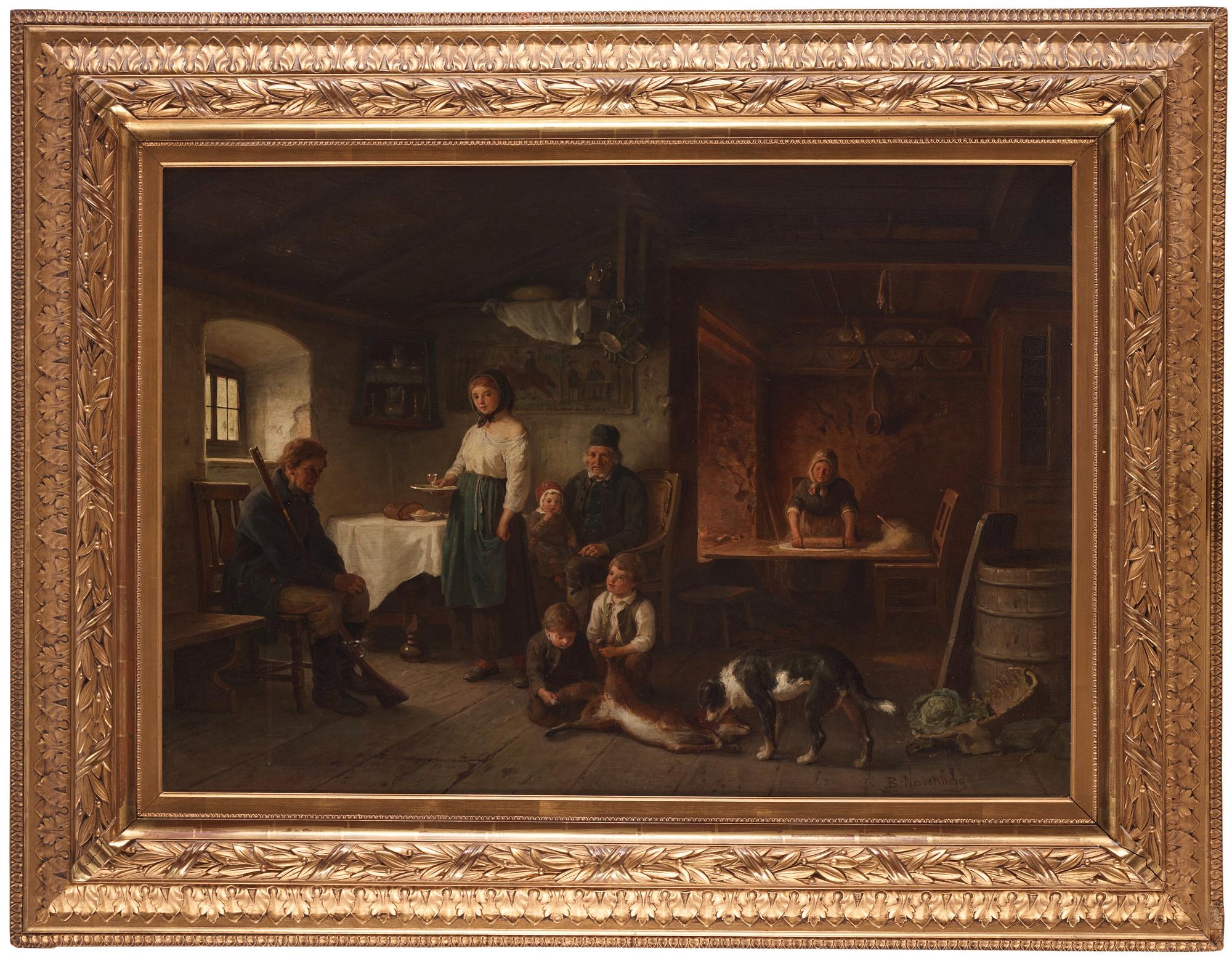 Bengt Nordenberg, A Drink After Hunting.