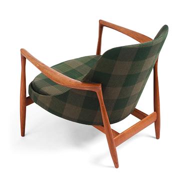 Ib Kofod-Larsen, an "Elisabeth" teak armchair, model "U 65", master carpenter Christensen & Larsen, Denmark 1950s-60s.