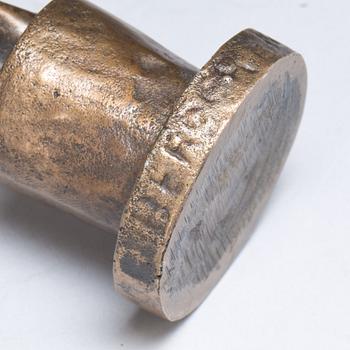 SIGGE BERGGREN, skulptur, brons, signerad.