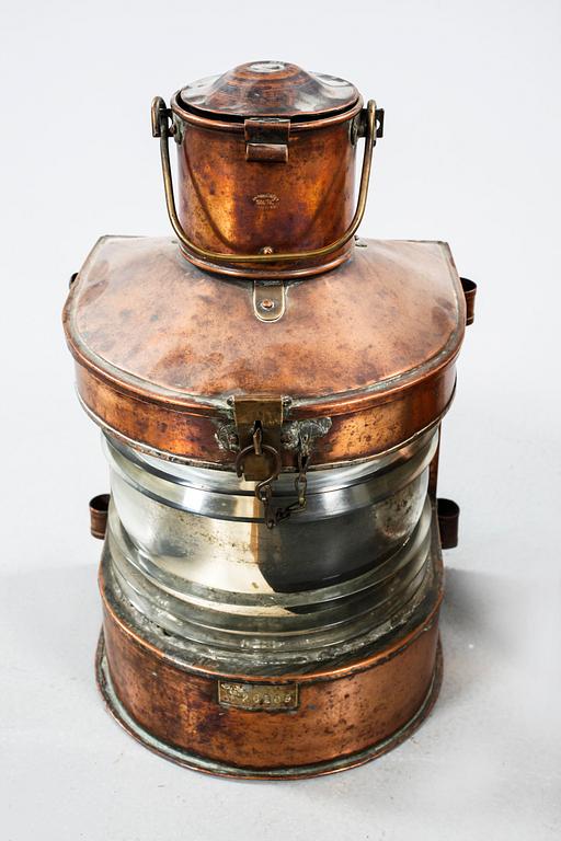 Two ship lanterns, first half of the 20th century.