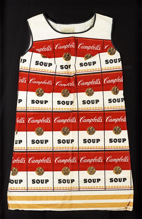 Andy Warhol (Efter), "The Souper Dress".