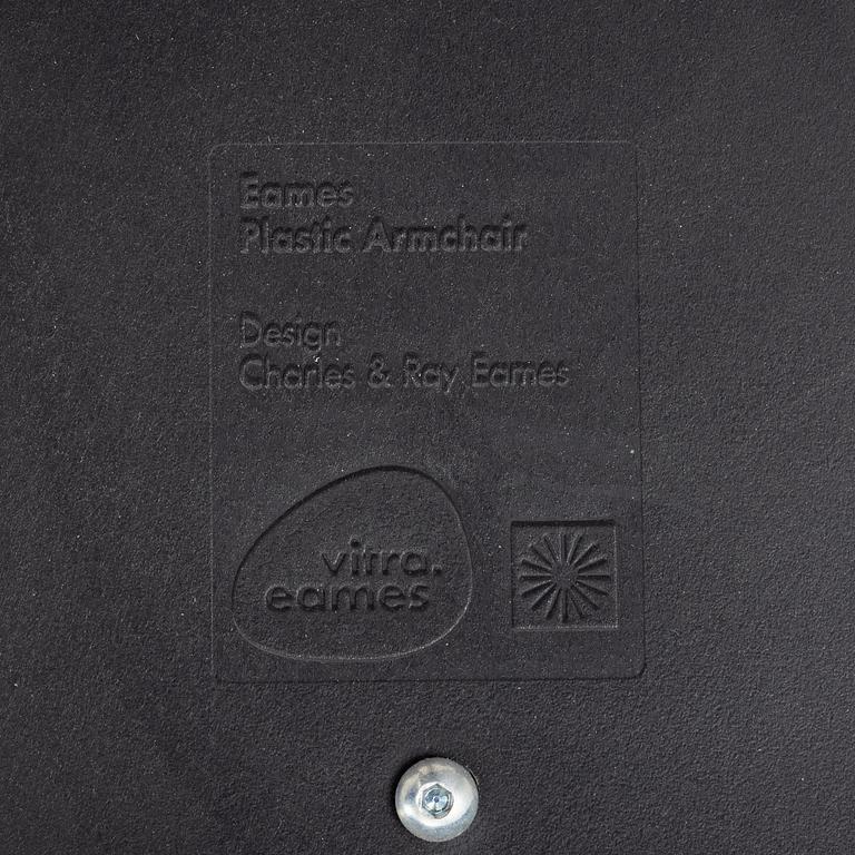 Charles and Ray Eames, stolar, 6 st, "Plastic Chair DAR", Vitra 2011.