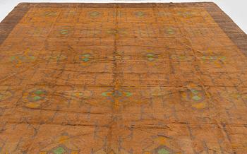 Rug, pile variant, approx. 457x315 cm, probably Konstfliten, Gothenburg.