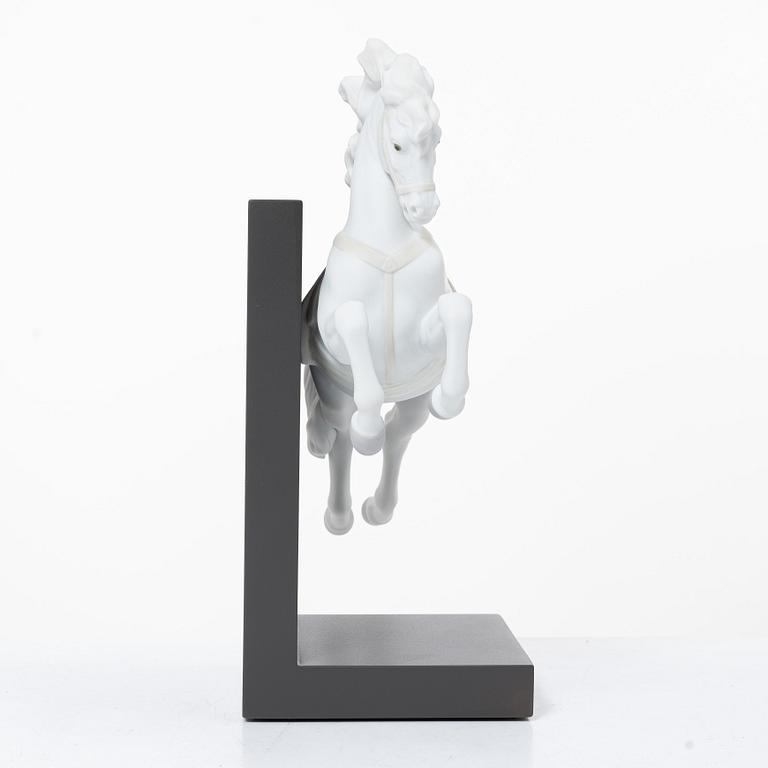 Lladró, figurin, "Horse on pirouette", Spanien.