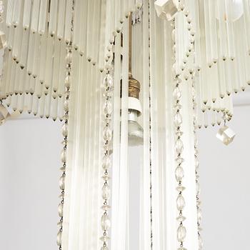 A chandelier, early 20th Century.