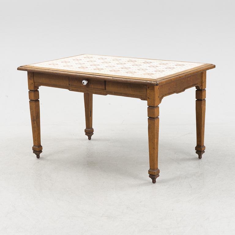 A 19th century table.