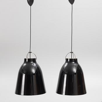 Cecilie Manz, ceiling lamps, a pair, "Caravaggio", Fritz Hansen, Denmark.