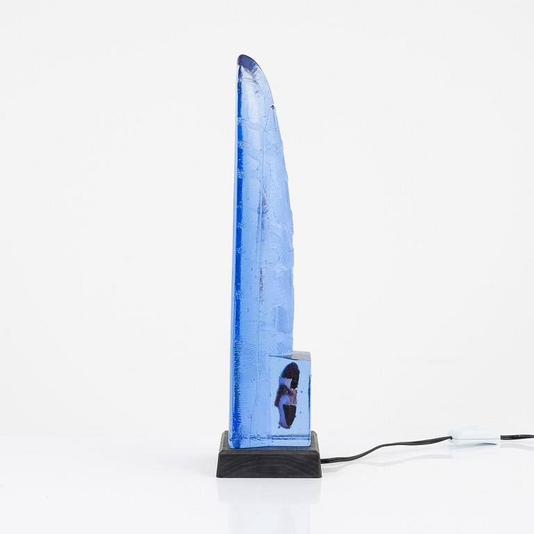 Bertil Vallien, a glass sculpture, Kosta Boda.