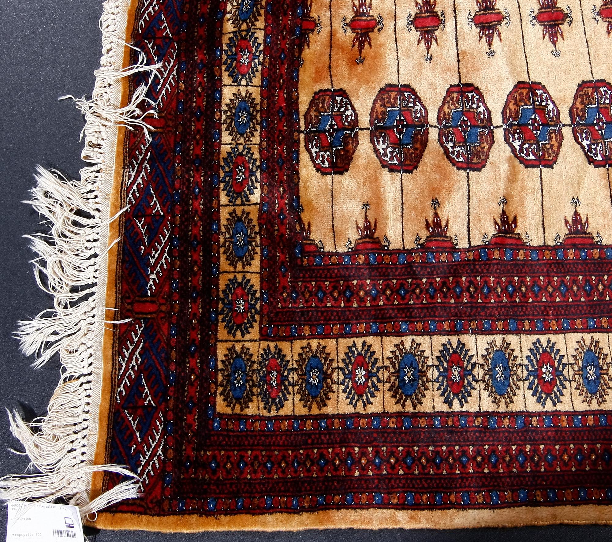 MATTA, orientalisk. 173 x 126.