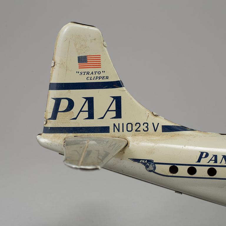 PLÅTLEKSAK, Gama, "Strato", Clipper, Pan American World Airways.