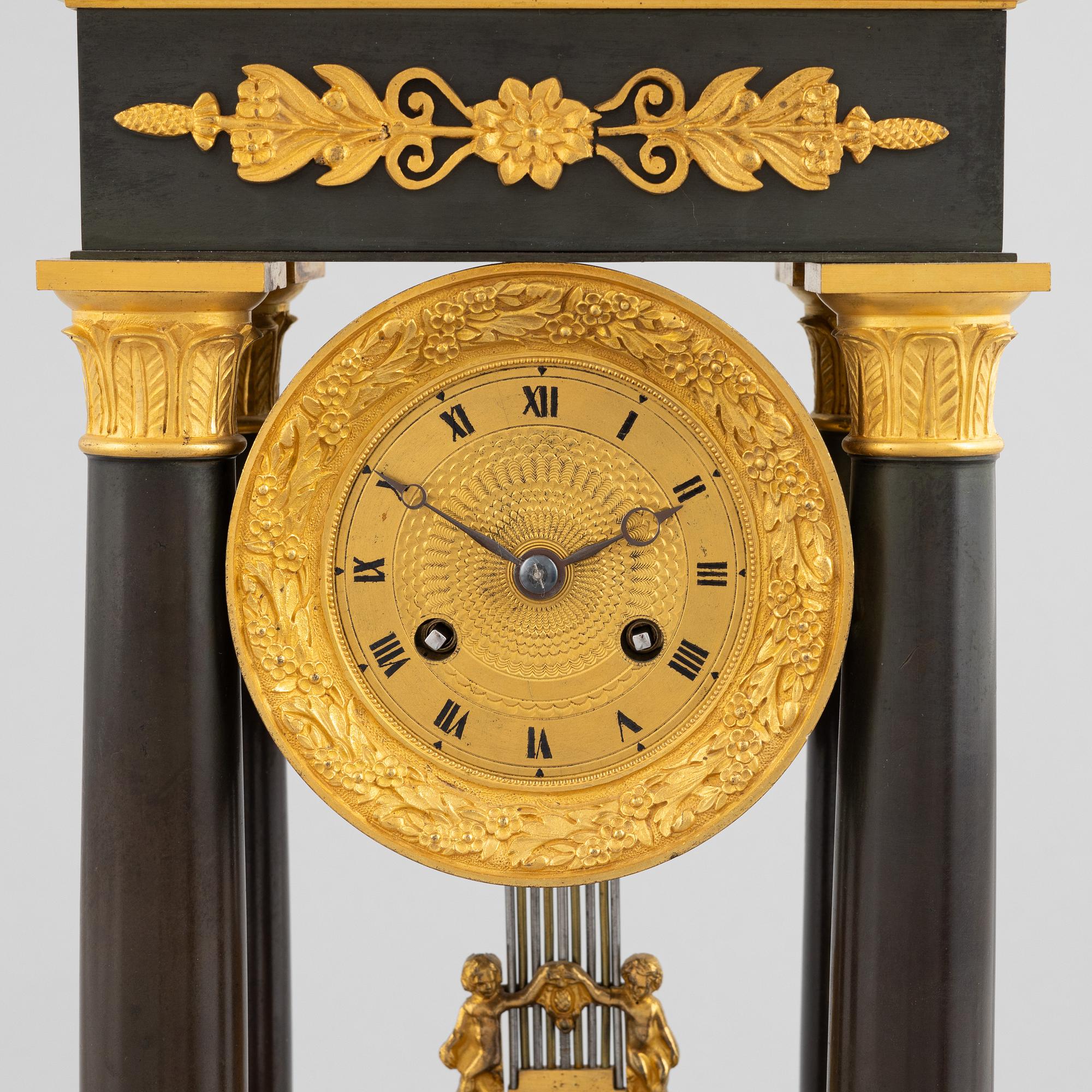 Bordspendyl, 1800-talets mitt. Senempire.