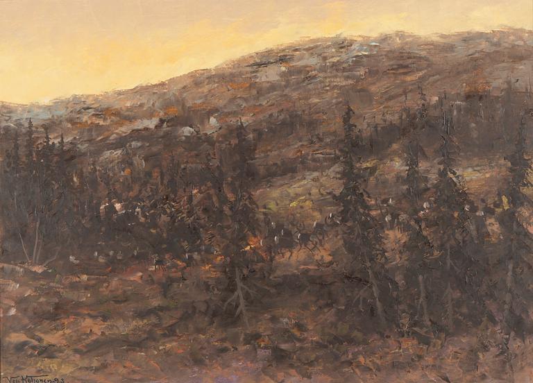 Veli Koljonen, Tunturimaisema.