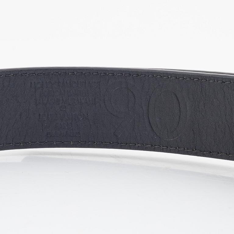 Louis Vuitton x Takashi Murakami, skärp, "Monogramouflage belt", limited edition. Storlek 90.