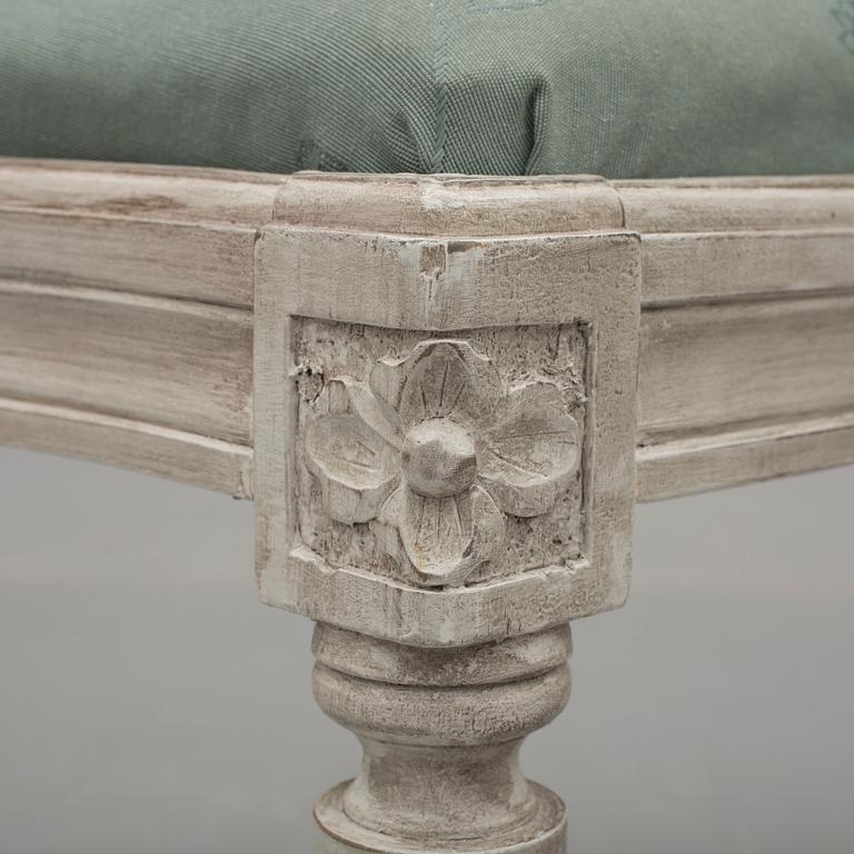 STOLAR, 8 st, gustaviansk stil, "svensk modell", varav 5 st, Stolmannen, Stockholm, 1990-tal.