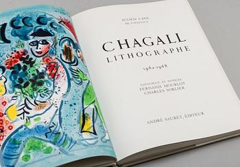 BOOKS (3), "Chagall Lithographe, II, III och IV", 1963-1974.