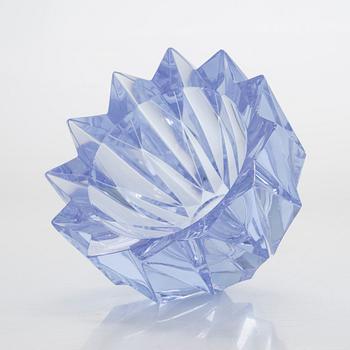 Aimo Okkolin, skål, "Näckros", signerad Aimo Okkolin Riihimäki oy.