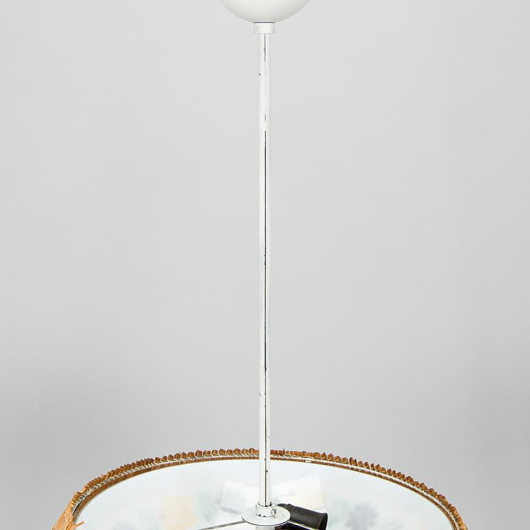 Paavo Tynell, A 1940s pendant ceiling light  for Taito and Kauklahden Lasitehdas.