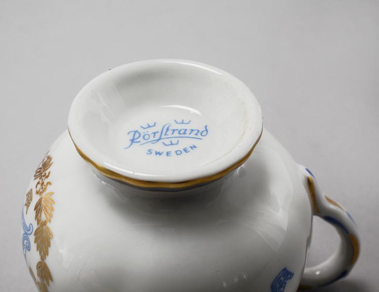 13 creme cups by Rörstrand, second half of the 20th century.