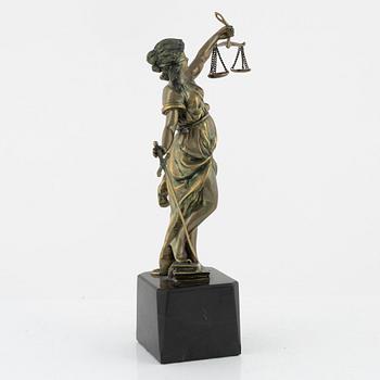 Okänd konstnär, "Justitia".