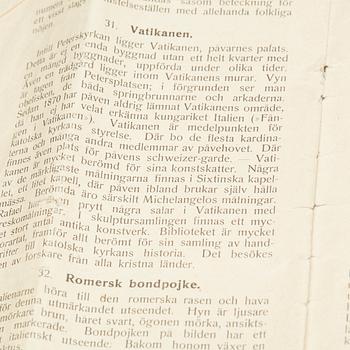 FOTONEGATIV PÅ GLASPLÅTAR, 2 lådor Italien/Frankrike 1900-tal.