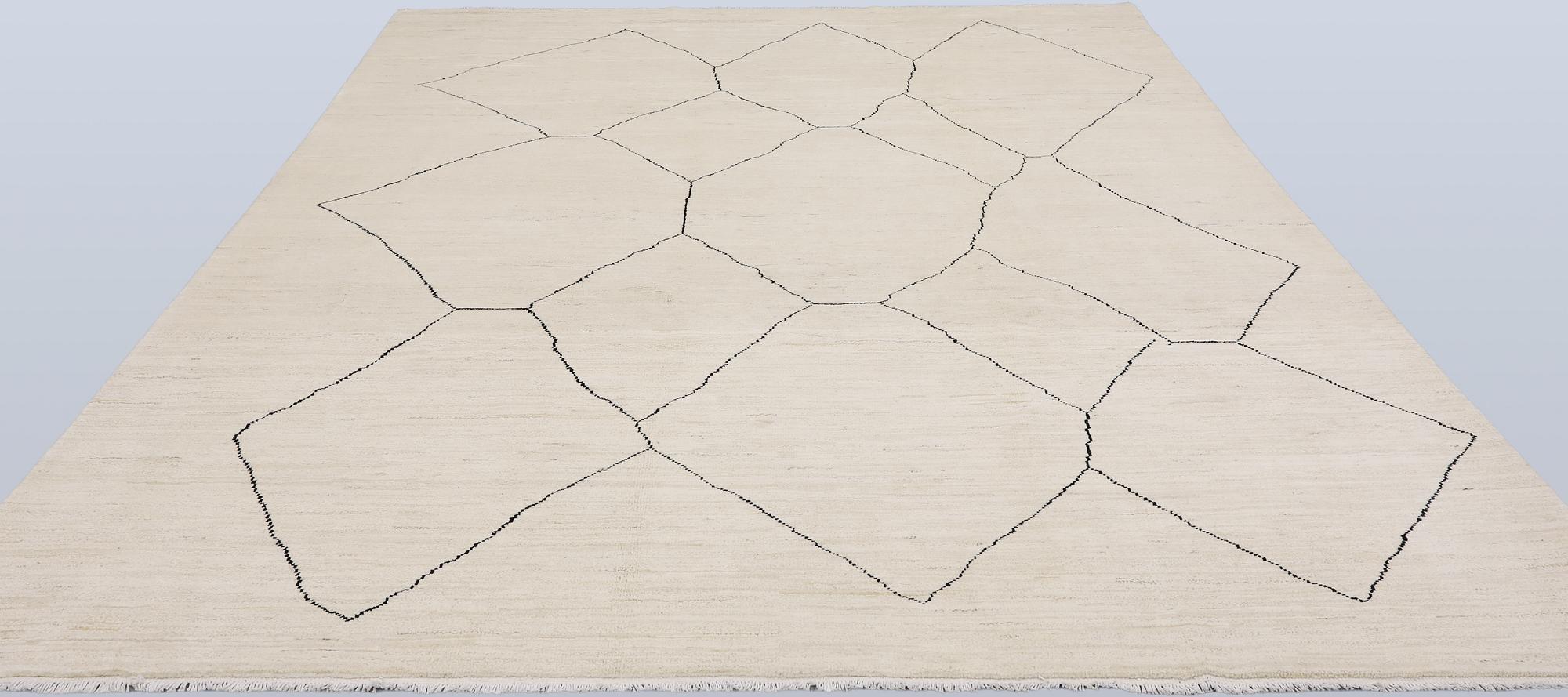 A Morocco carpet, c. 351 x 251 cm.