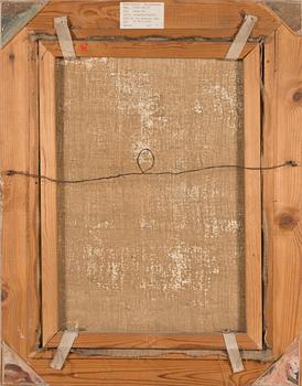 Weikko Puro, öljy kankaalle, signeerattu ja päivätty 1951.