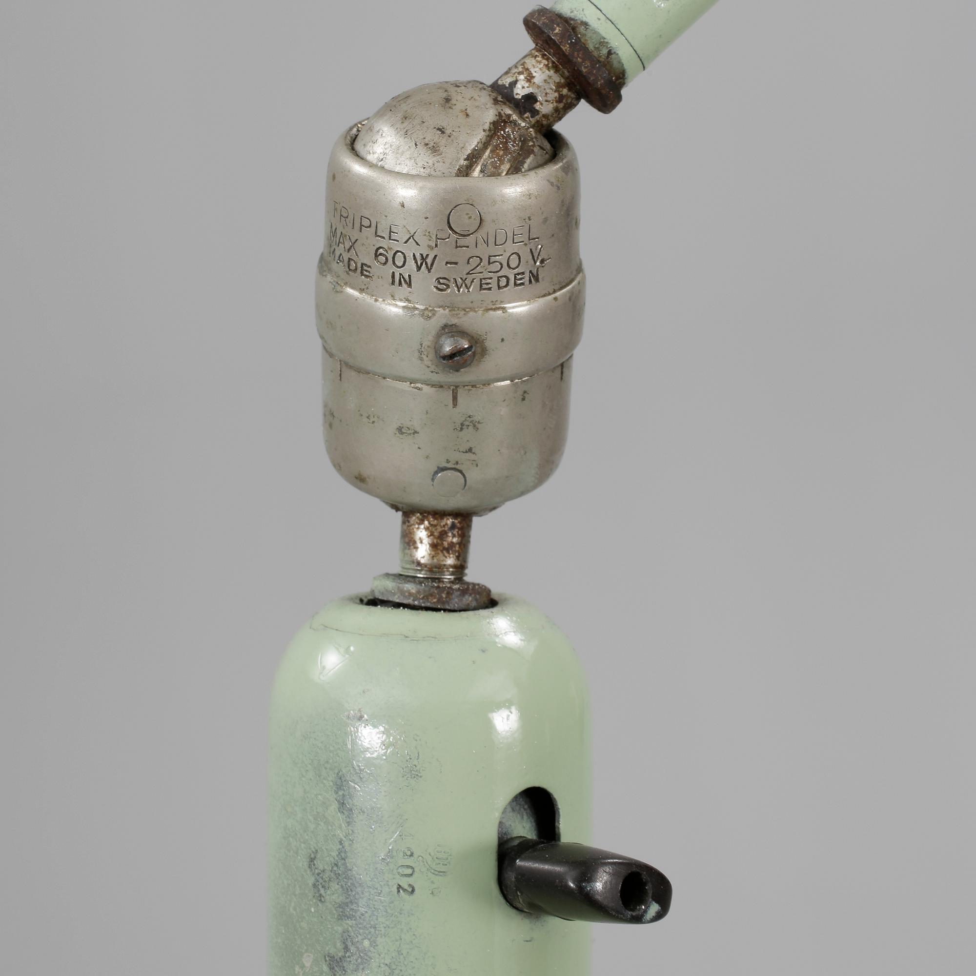 INDUSTRILAMPA, "Triplex-pendel", Johan Petter Johansson, 1900-talets första hälft.