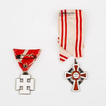 ORDEN SAMT MEDALJ, Österrike.