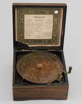 SPELDOSA, Symphonion, jugend, 1900-talets första del.