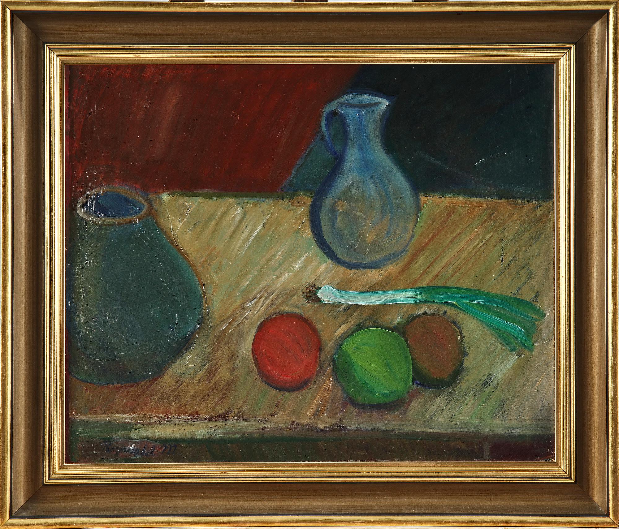 RAGNVALD MAGNUSSON, olja på duk, sign.