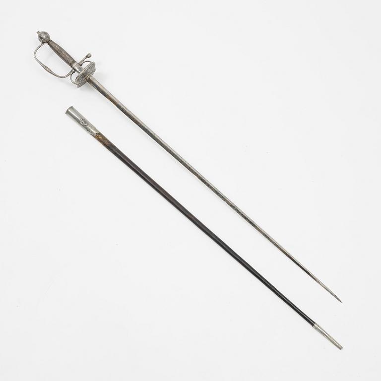 A 18th Century smallsword.