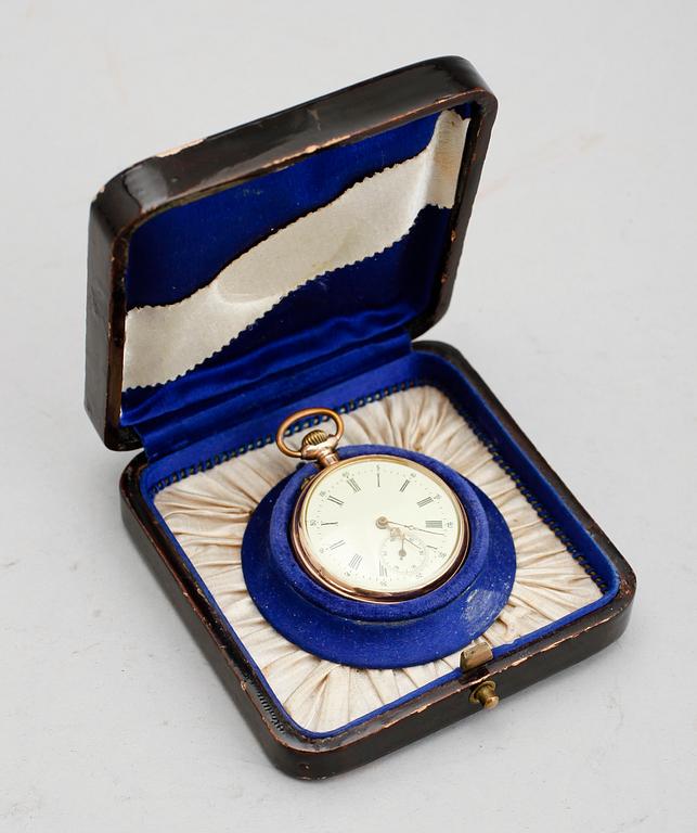 FICKUR, boett 14 k guld, tidigt 1900-tal.