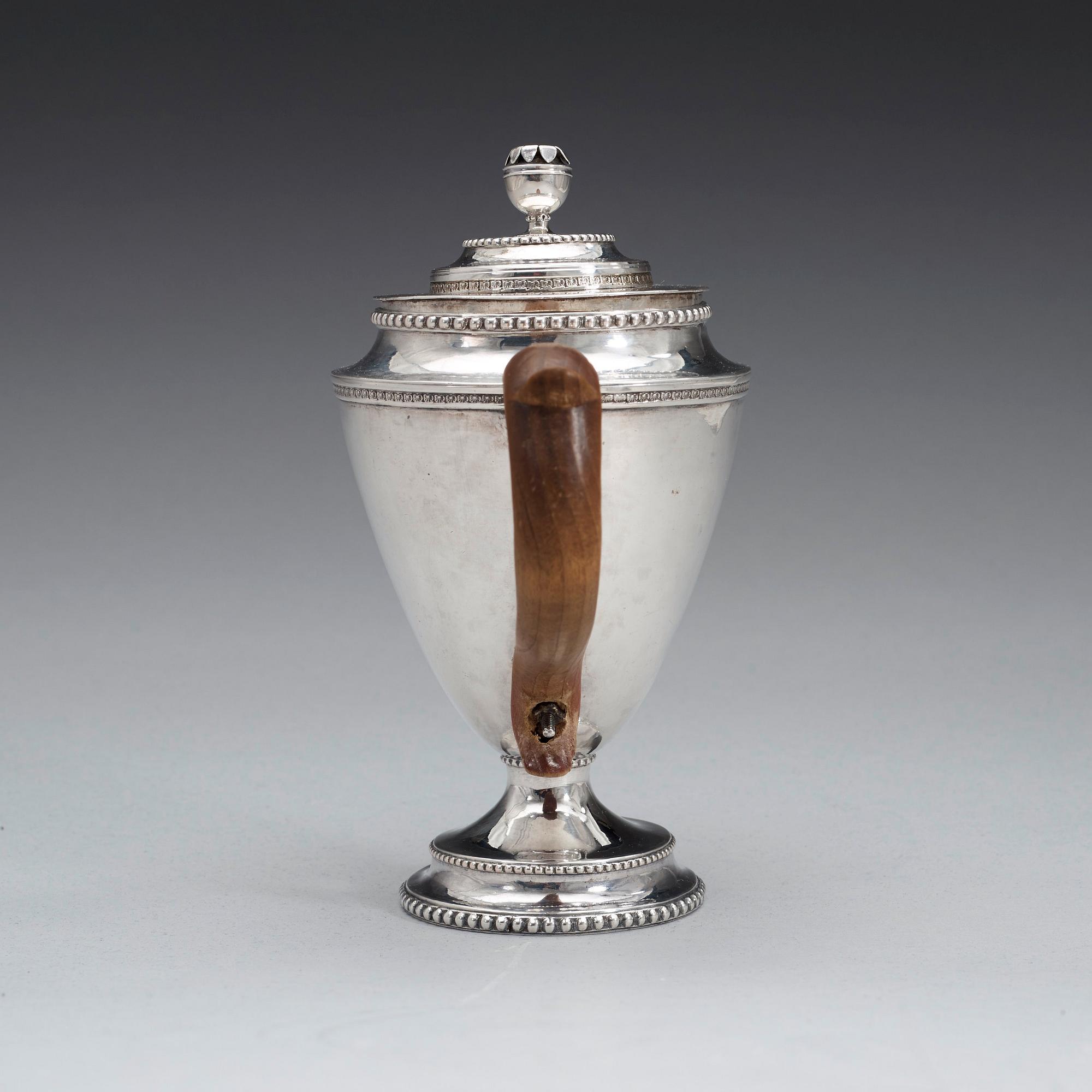 TEKANNA, av Stephan Halling, Örebro 1788. Gustaviansk.