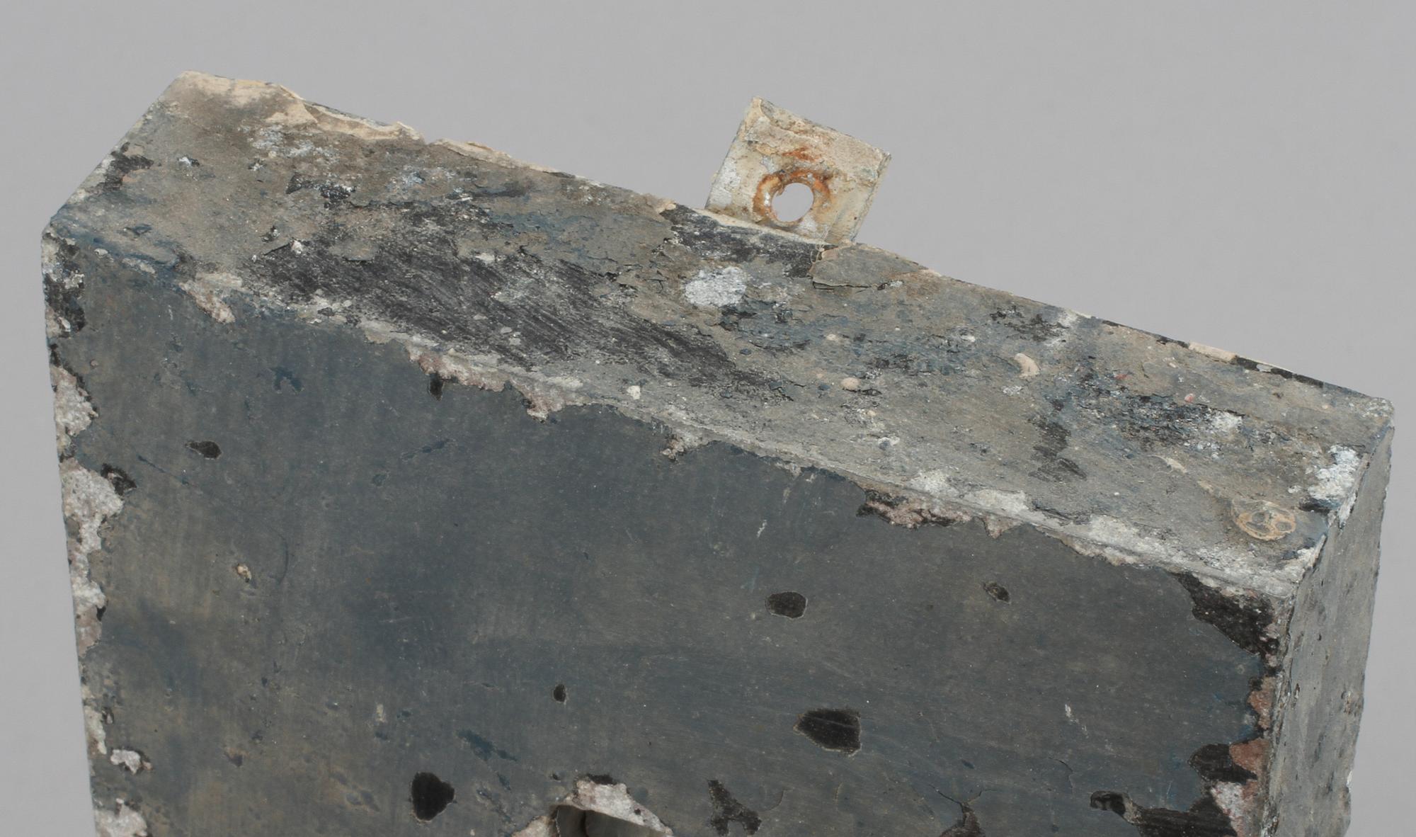 BOKSTÄVER, 6 st, metall, 1900-tal.