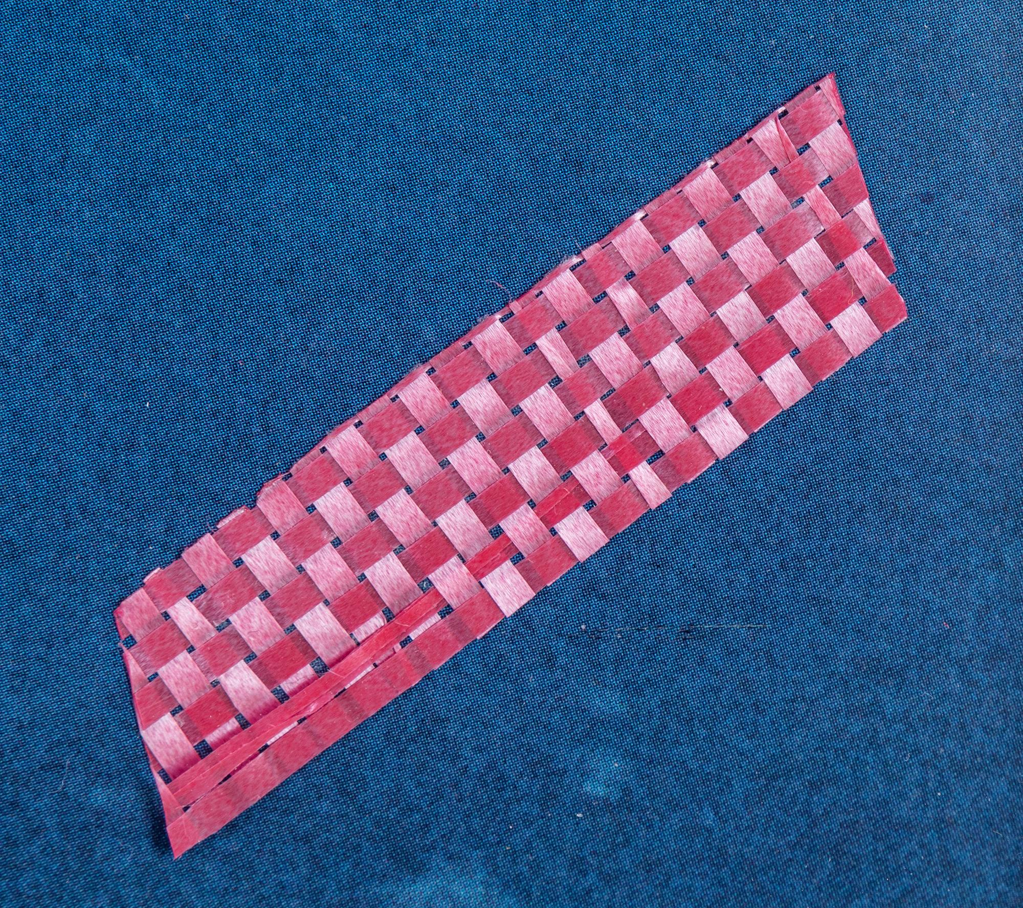 Christo & Jeanne-Claude, offset in colours with textile application, signed.