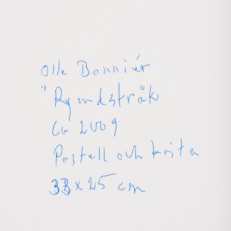 Olle Bonniér, "Rymdstråk".