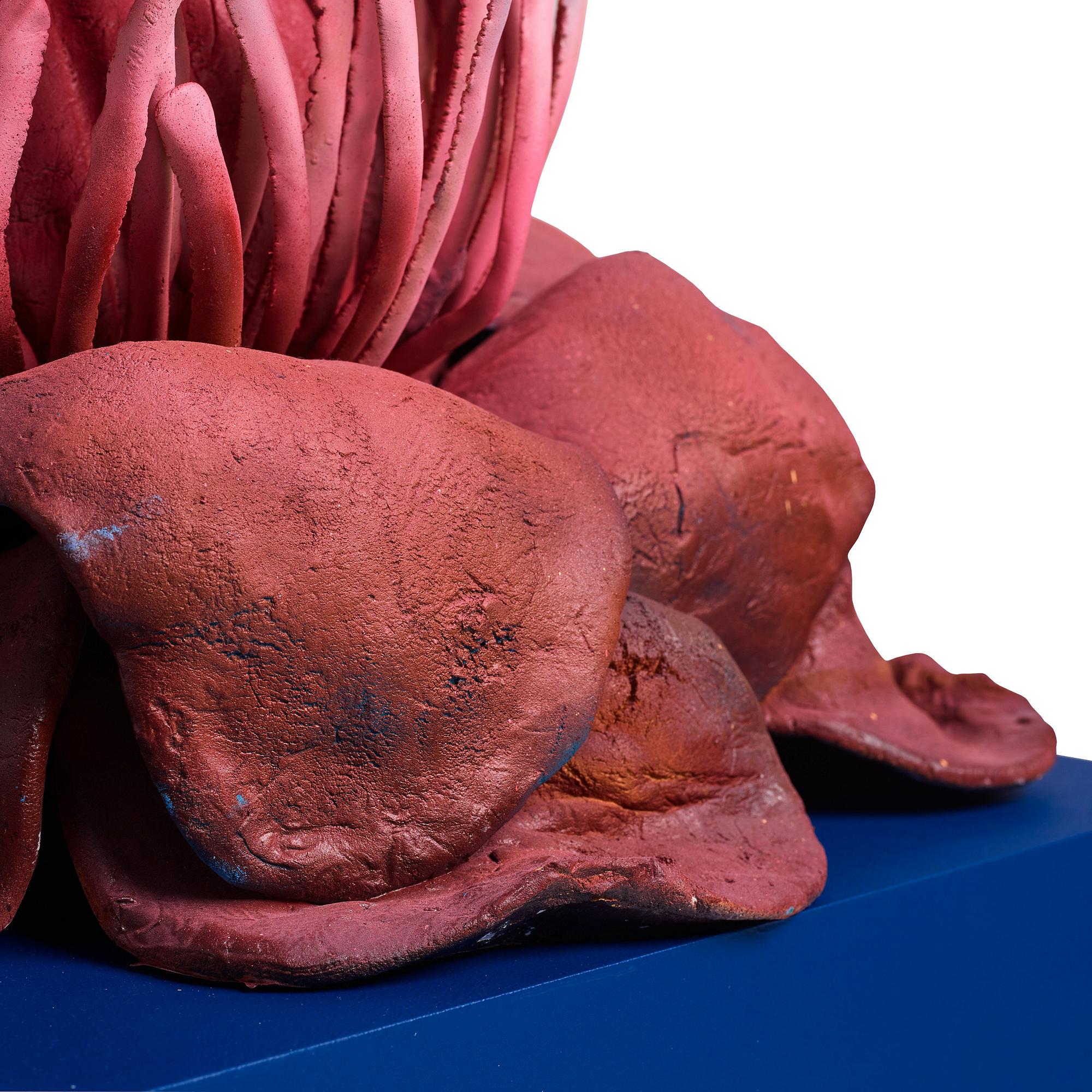 Nathalie Djurberg & Hans Berg, "One Last Trip to the Underworld (Strawberry Red and Blue)".