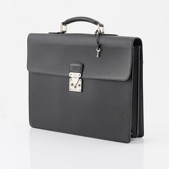 Louis Vuitton, a Taiga 'Serviette Kourad' briefcase.