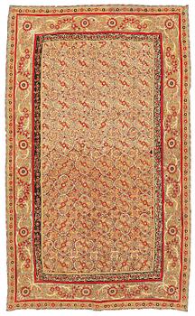 370. A Rasht embroidered textile, North Persia (Iran), around the year 1900, c. 216 x 127 cm.