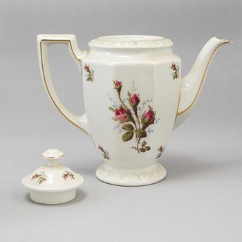 ROSENTHAL, kaffeservis av porslin, 25 delar, Tyskland, 1900-tal.