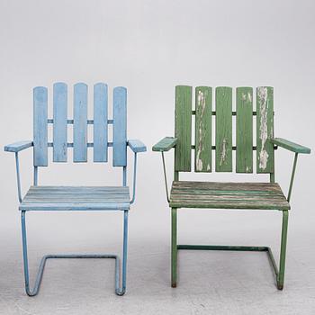 Garden chairs, 4 pcs, "Chair A2", Grythyttan.