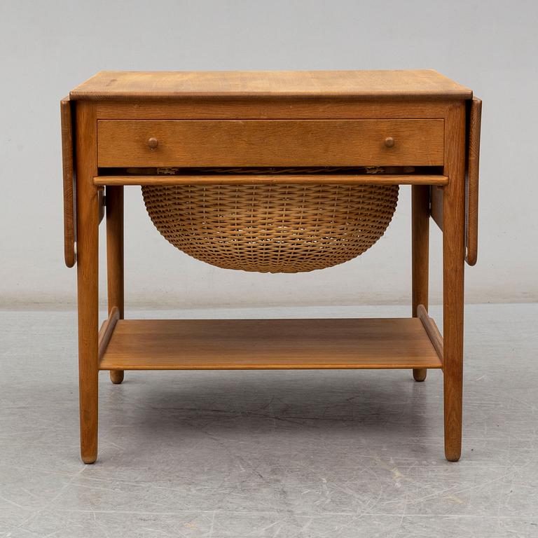 HANS J WEGNER, a sewing table for Andreas Tuck, Denmark, second half of the 20th century.