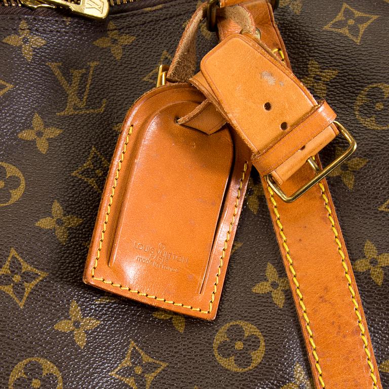 A Louis Vuitton "keepall 60" weekendbag.